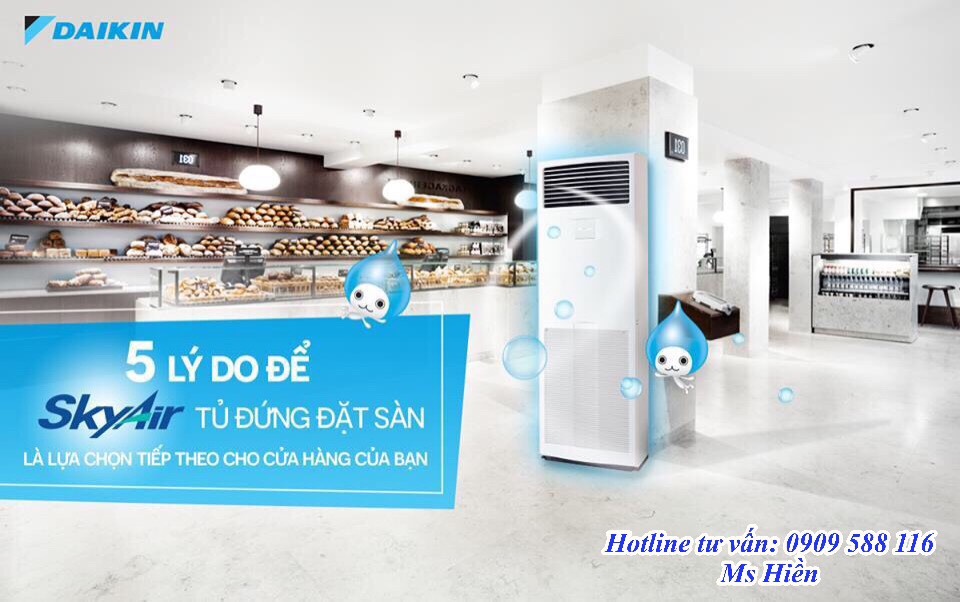 Máy lạnh tủ đứng Daikin, điều hòa tủ đứng Daikin Inverter – Tổng đại lý phân phối sỉ