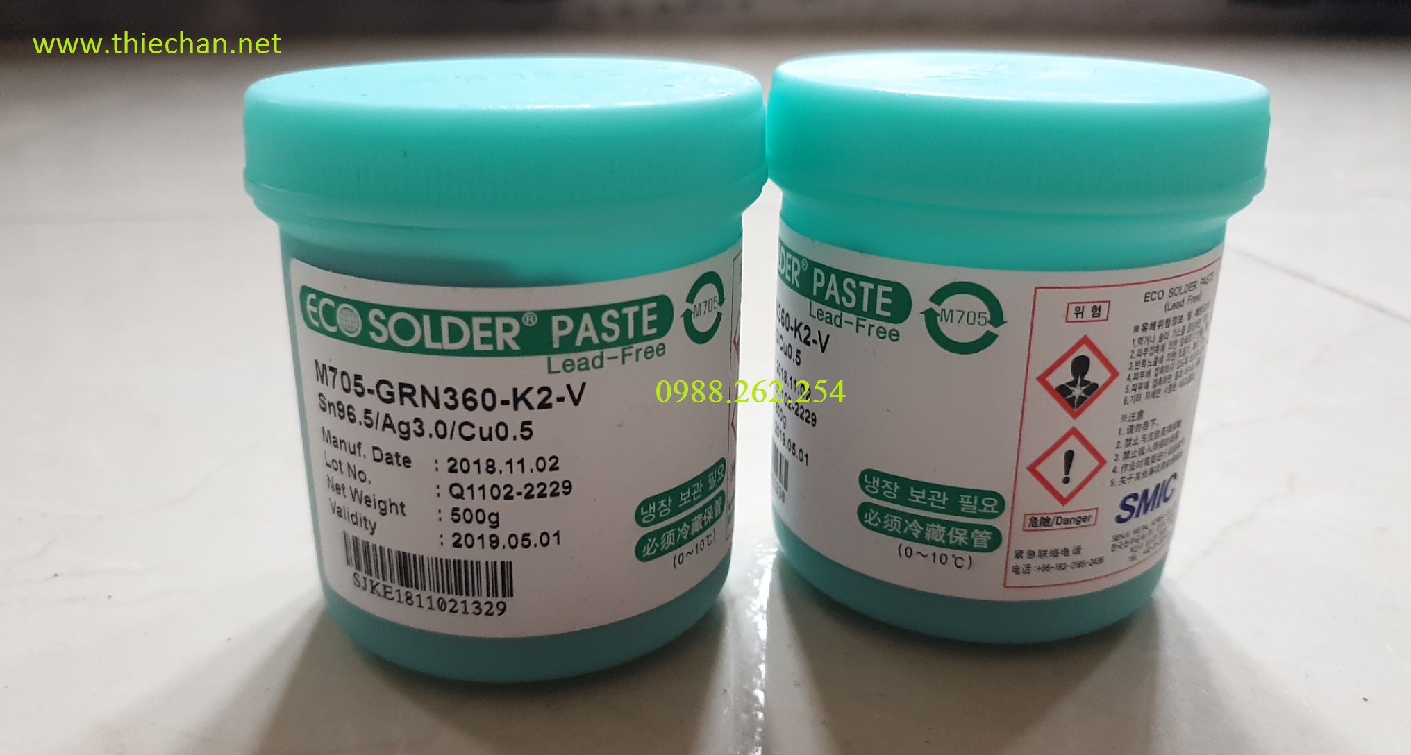 Kem hàn solder paste M705 - GRN360 - K2 - V