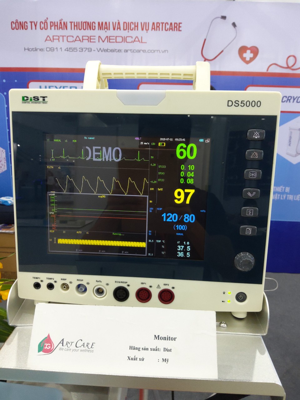 Monitor theo dõi bệnh nhân