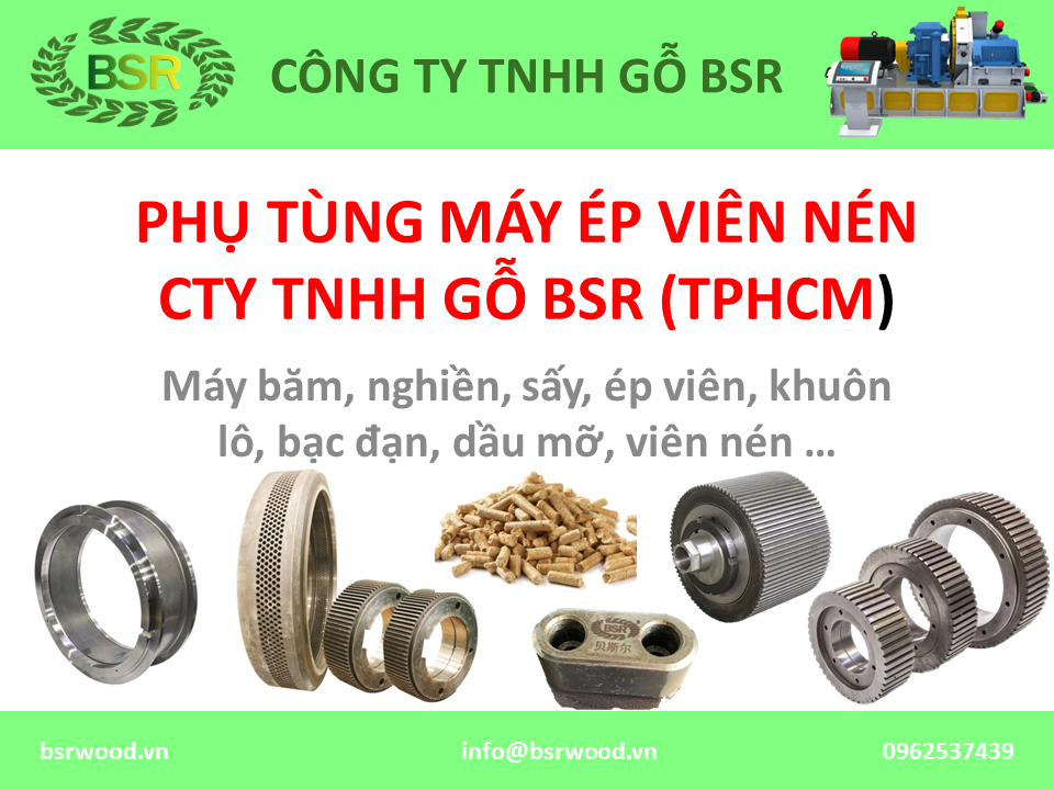 KHUÔN MÁY ÉP VIÊN NÉN Rong da 508, Yulong 650, Muyang SZLH650, BSR720, SZLH420, Paladin 850, Salmatec 500, Buhler 660 - pellet ring die