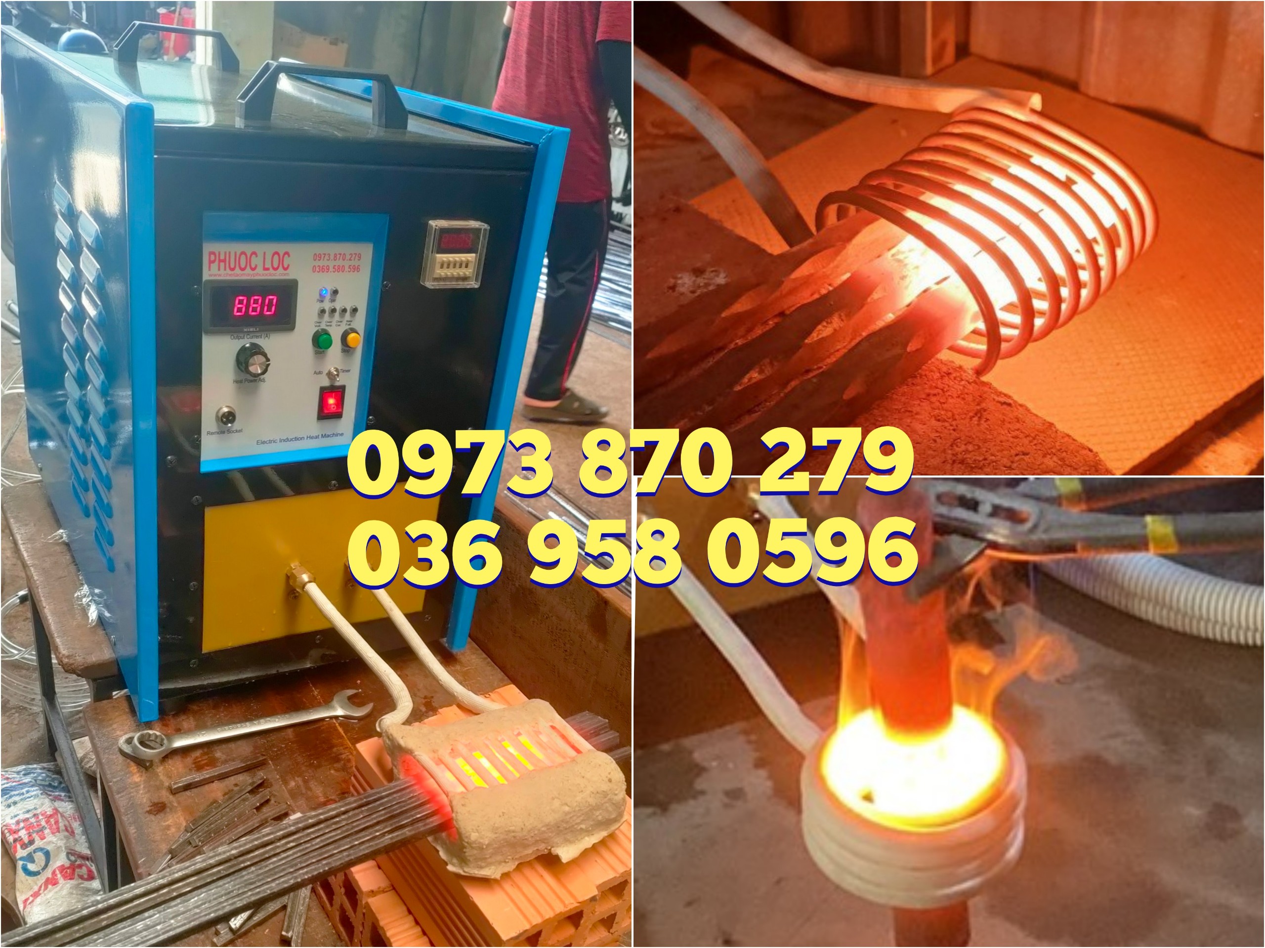 lò nung sắt mỹ thuật cao tần 30kva