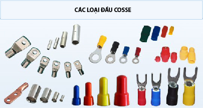 Đầu cos , đầu cốt , đầu cosse đủ loại chất lượng cao