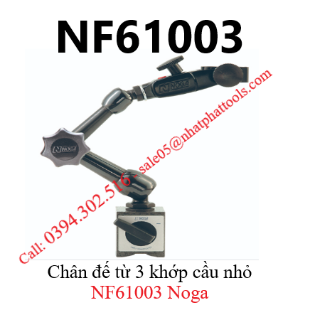 Chân đế từ 3 khớp cầu nhỏ NF61003 - NF61003 Noga