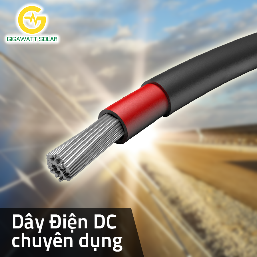 Dây cáp điện DC chuyên dụng cho Điện mặt trời