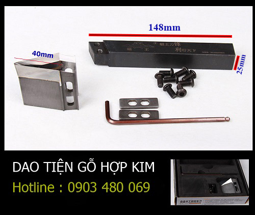 Dao tiện gỗ hợp kim Fuwang tools cho máy tiện CNC