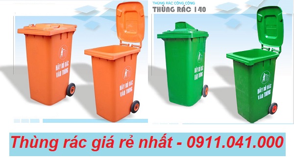 Địa chỉ cc thùng rác nhựa nắp kín