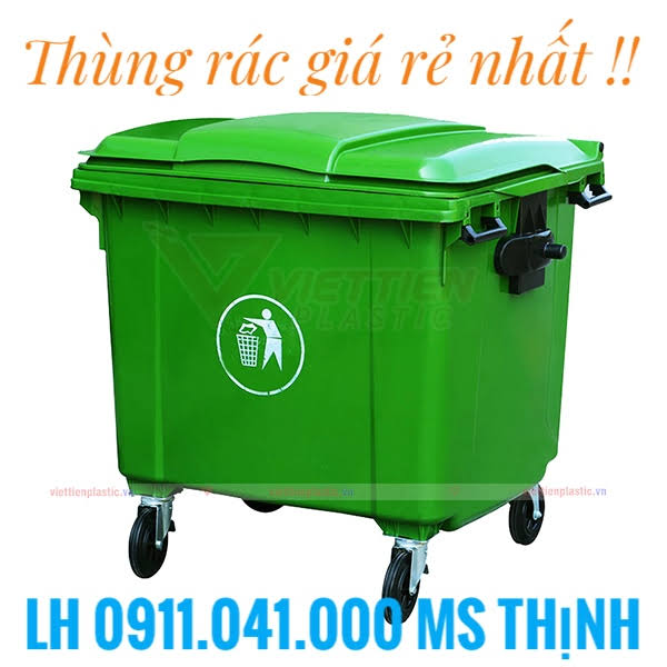 Thùng rác 120 lit, 240 lit, 660 lit - 0911041000