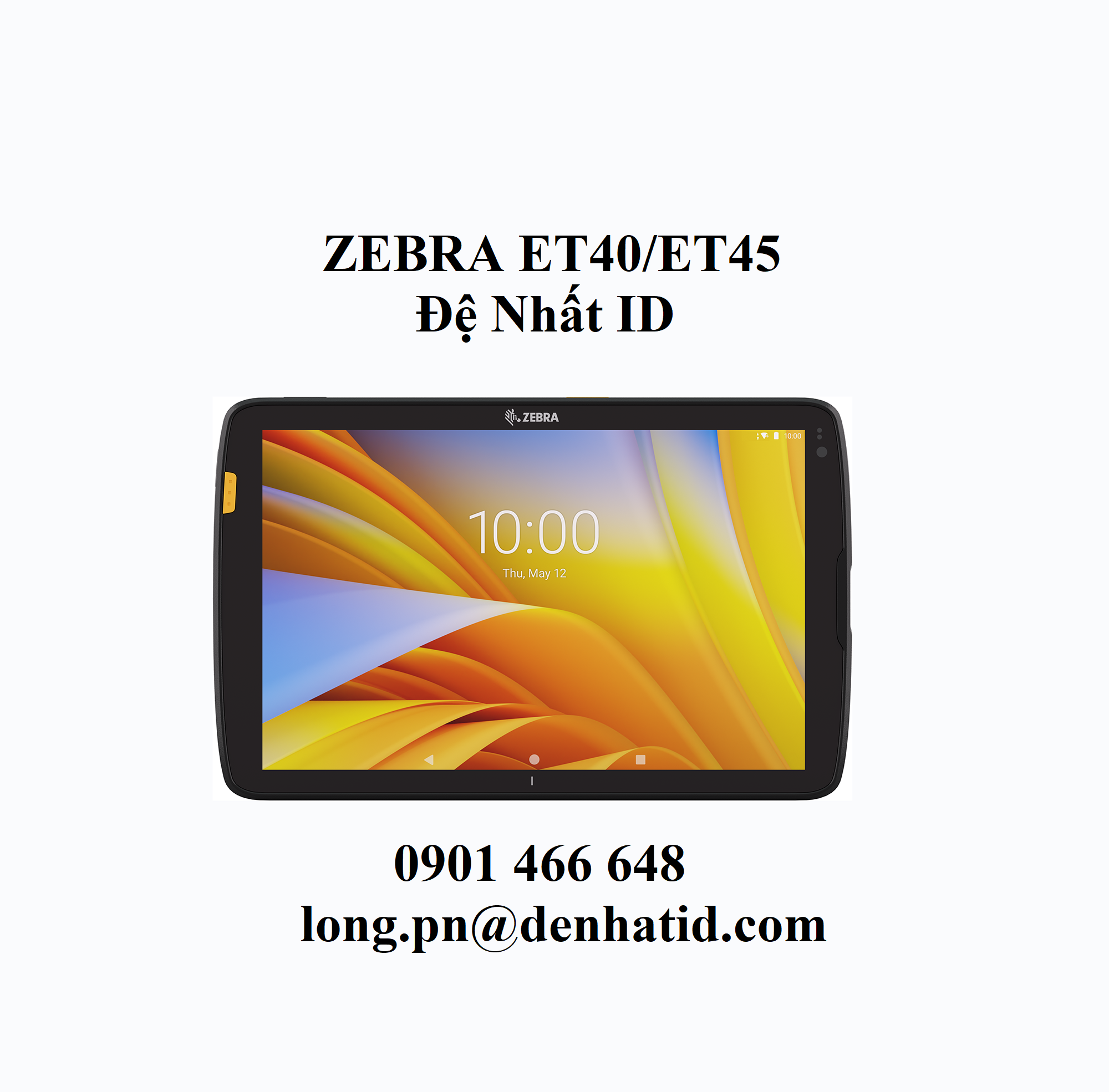 Máy tính bảng Tablet Zebra ET40