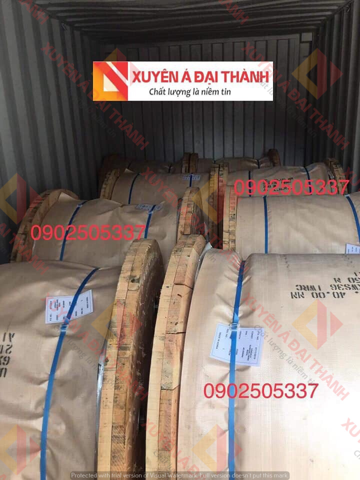 Cáp Thép Nén Hàn Quốc 6xWS36+IWRC Compacted CHUNGWOO