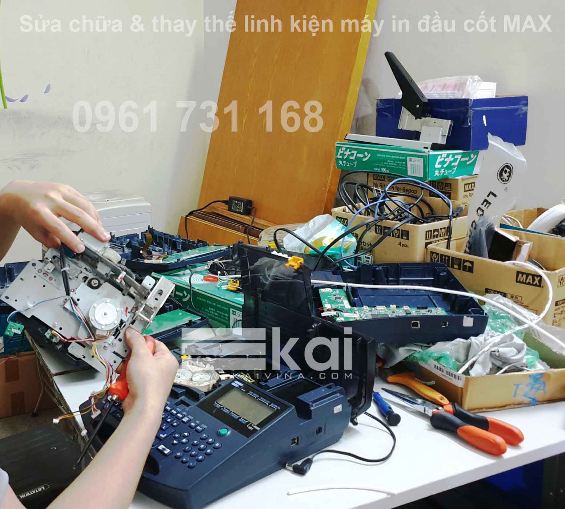 Sửa chữa máy in đầu cốt MAX