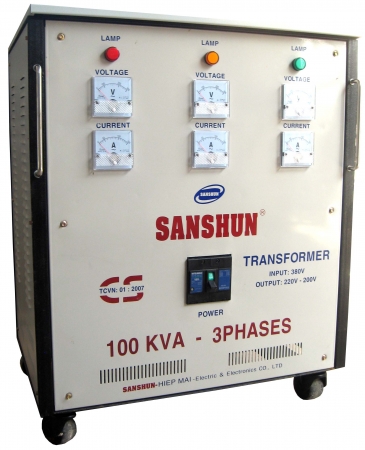 Biến thế điện SANSHUN - 100KVA