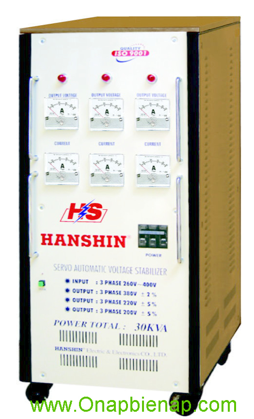 Ổn áp HANSHIN 30KVA 3P