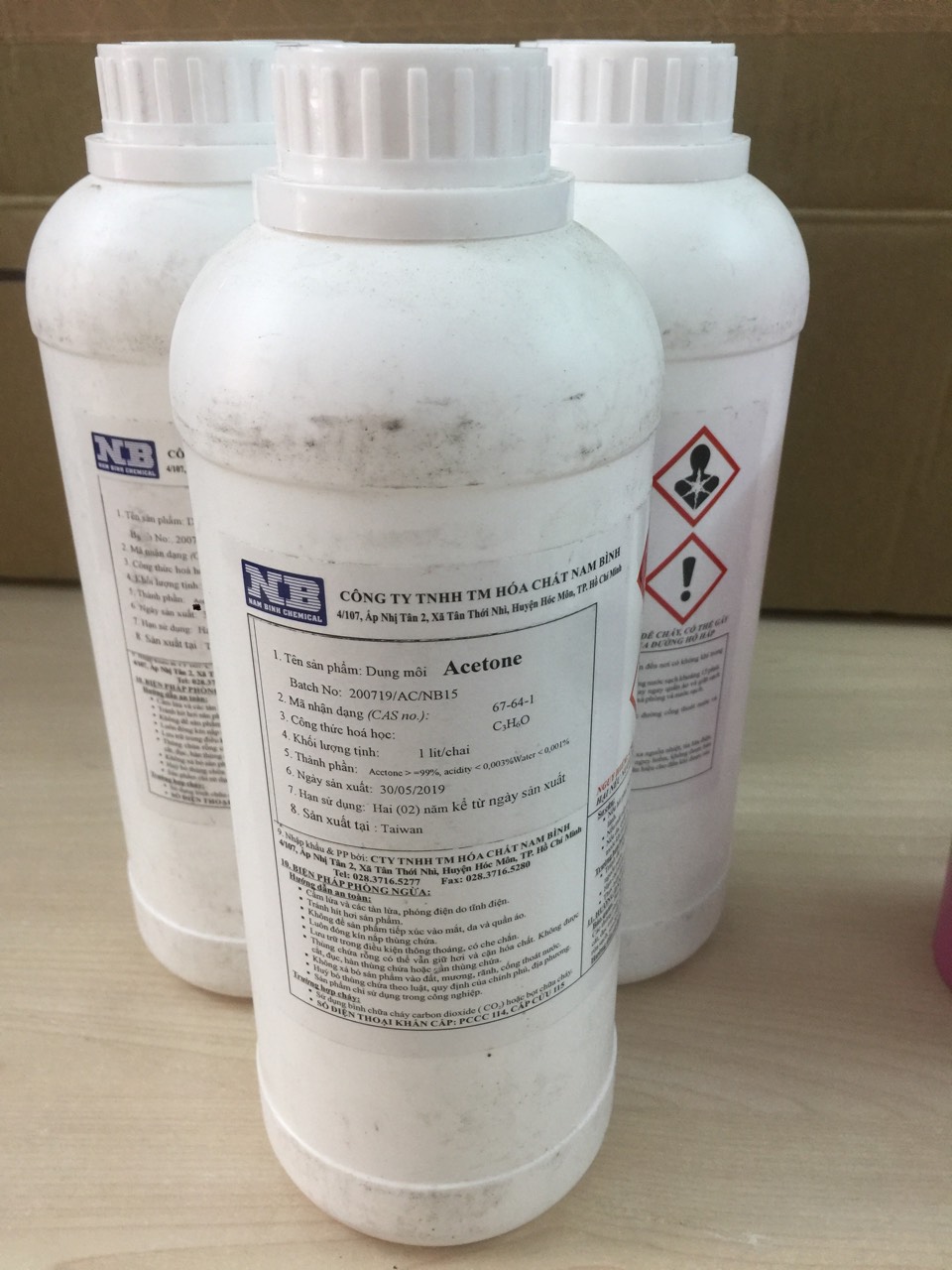 HÓA CHẤT ACETONE