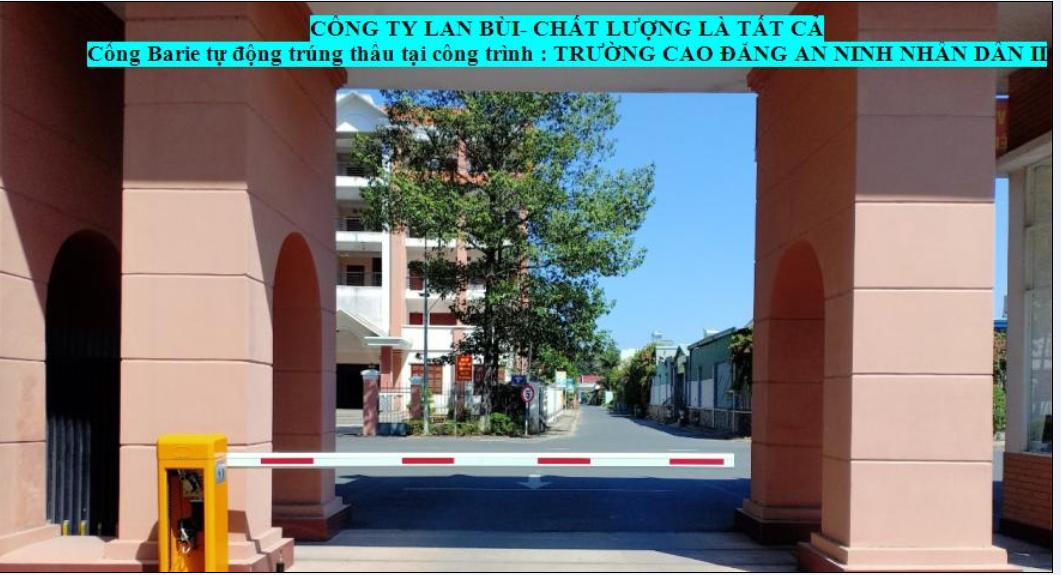 Cần gạt barrier- CTY LAN BÙI