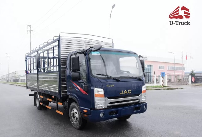 Xe tải JAC N350 thùng bạt 3T5 giá tốt tháng 3