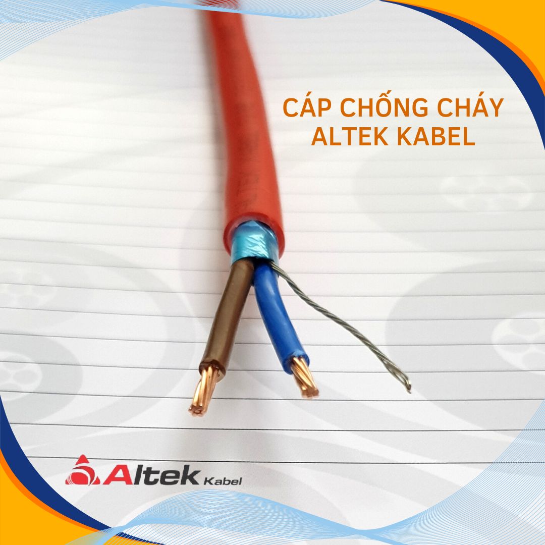 Cáp chống cháy ALTEK KABEL tiêu chuẩn Châu Âu. Phân phối toàn quốc