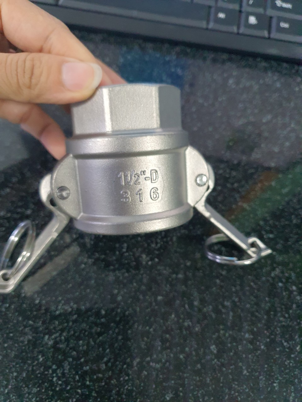 Khớp nối nhanh kiểu D Inox 304