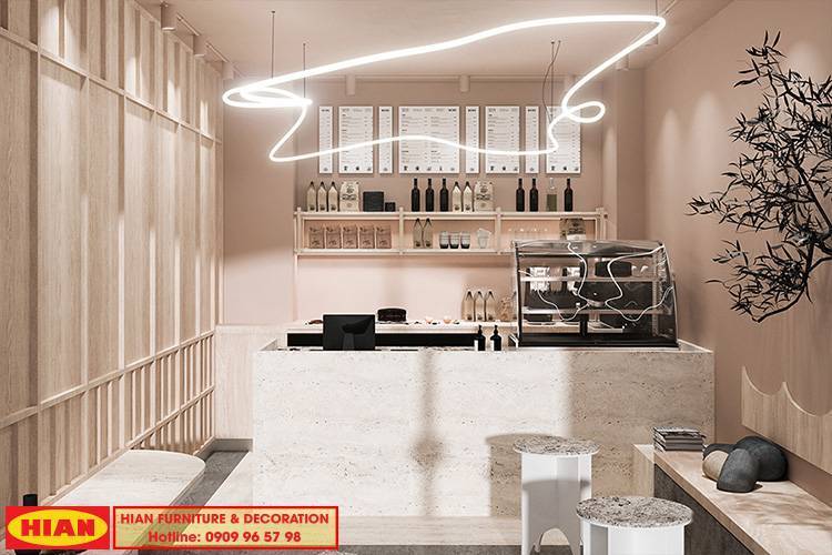 Khuyến Mãi Đặc Biết Thiết Kế Quán Cafe – Trà Sữa Hỗ Trợ Mùa Covid