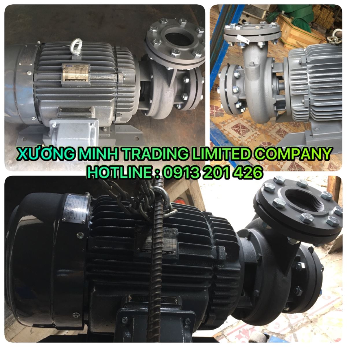 Máy bơm nước Teco 15Hp