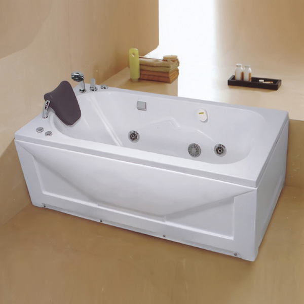 Acrylic Massage Bathtub Include Faucet-LX-223