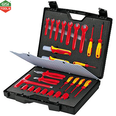 Bộ dụng cụ cách điện VDE 1000V Standard Tool Case Knipex 26 chi tiết