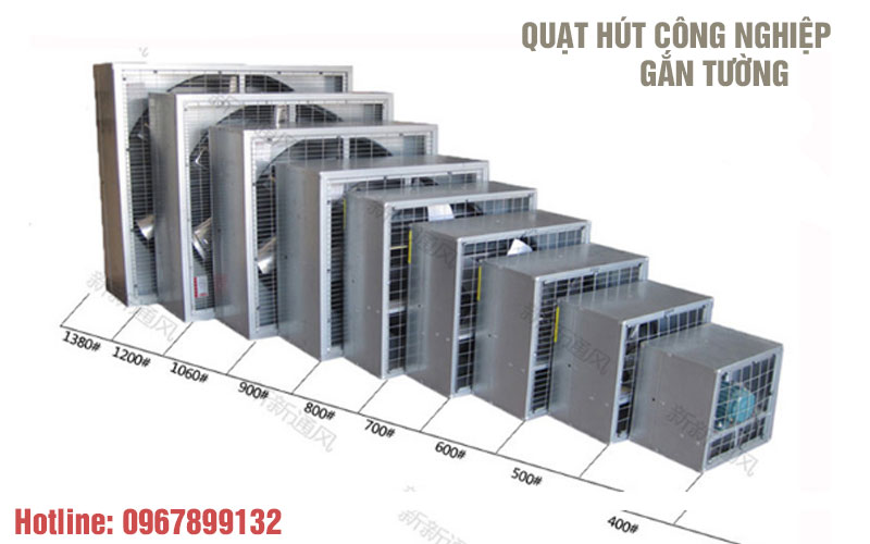 Địa chỉ báo giá quạt hút công nghiệp 400x400, 600x600 rẻ nhất