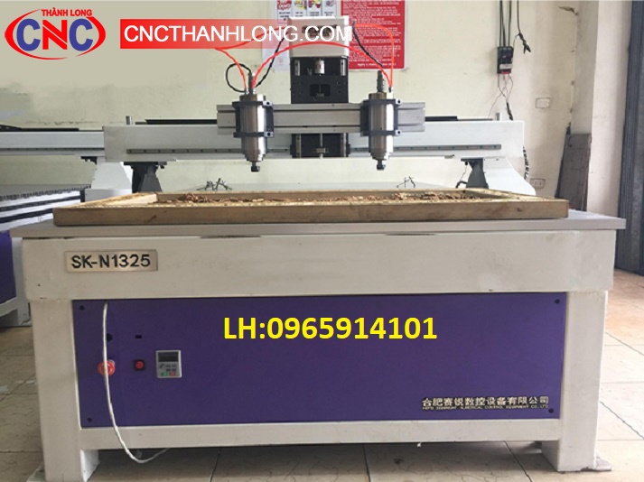 Máy CNC 1325-2 đầu cắt tại Hưng Yên