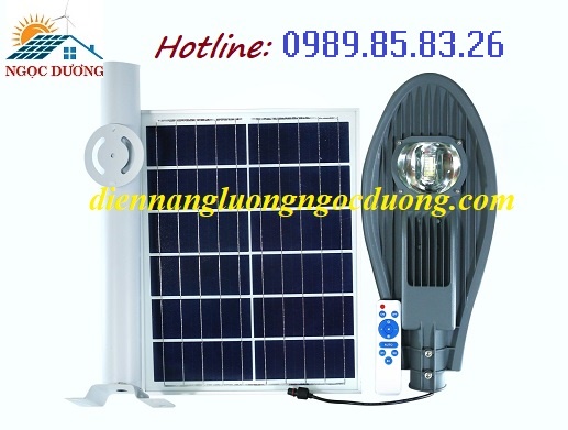 Đèn đường chiếc lá năng lượng mặt trời 50W