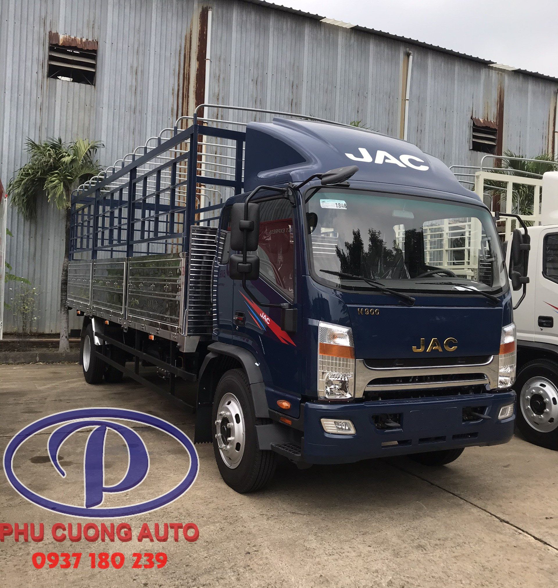 xe tải JAC N900 thùng dài 6,72m tải 9 tấn sản phẩm mới cuối năm 2020