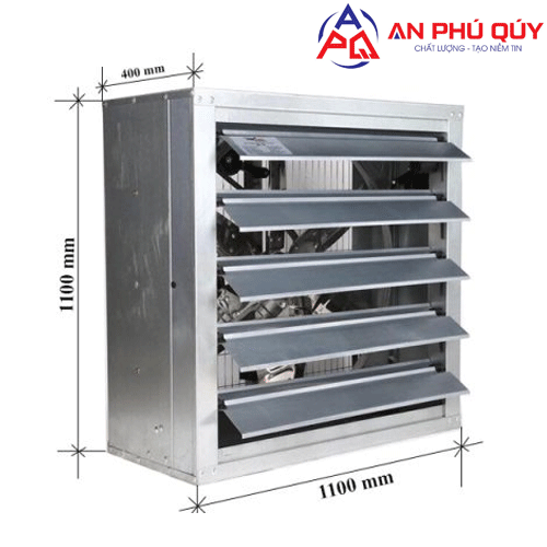 Quạt thông gió vuông 1100x1100 giá rẻ