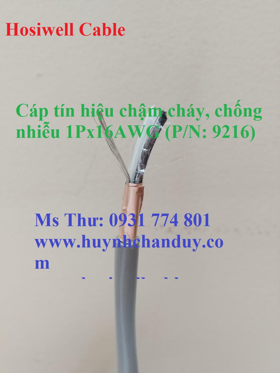 Cáp tín hiệu 22AWG