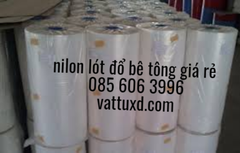 Nilon lót sàn đổ bê tông