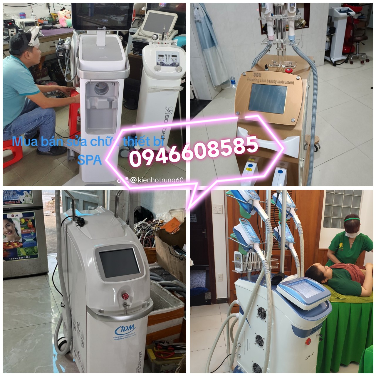 máy spa thiết bị Máy giảm béo Laser Cavitation