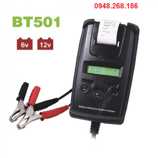 Thiết Bị Kiểm Tra Bình Ắc Quy DHC BT501 – Máy đo bình điện