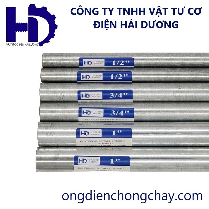 ỐNG THÉP LUỒN DÂY ĐIỆN LOẠI TRƠN EMT