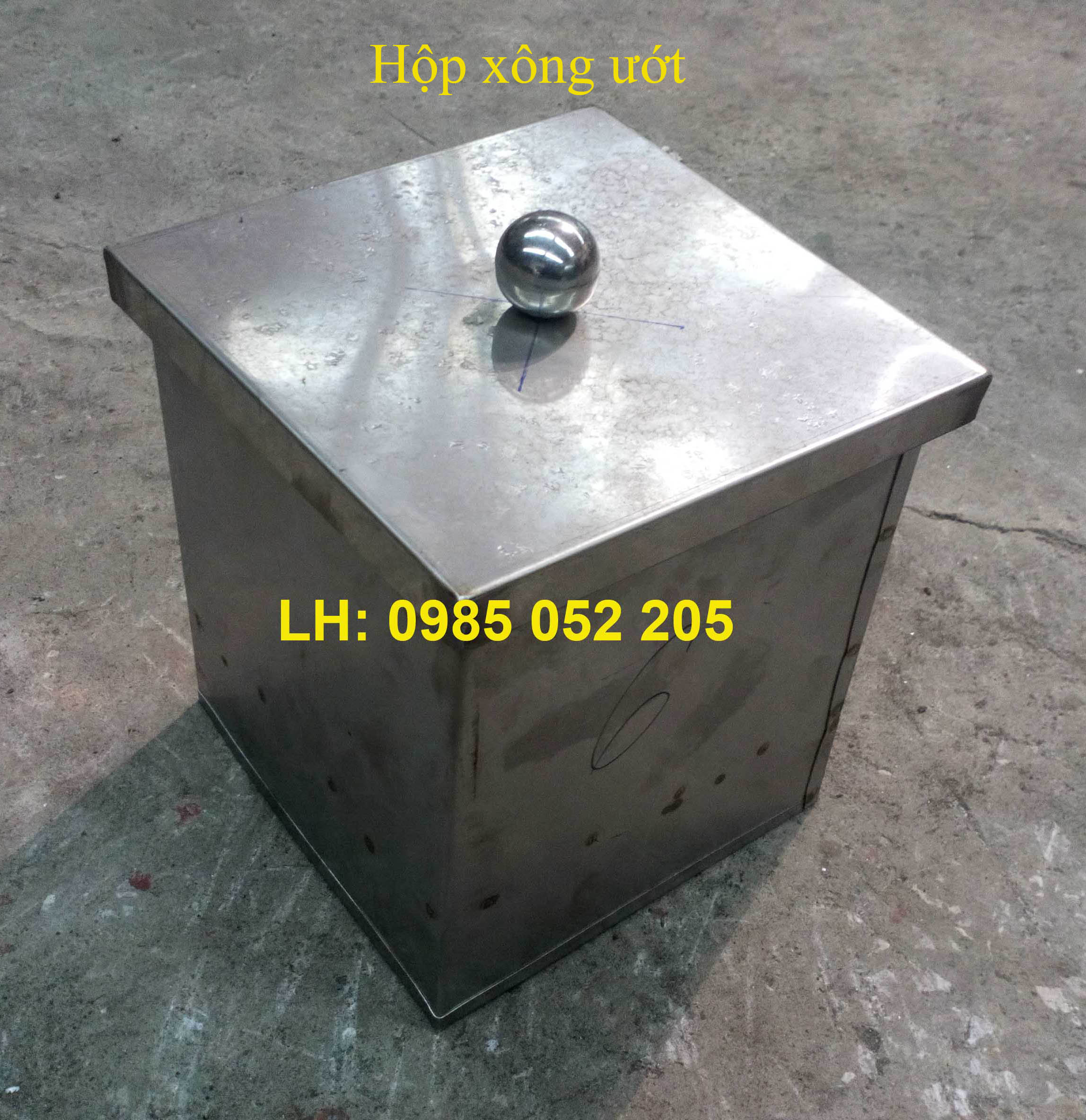 Máy xông hơi nước bằng lò hơi công nghiệp