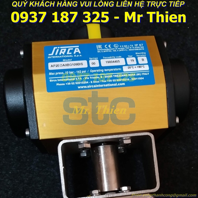 AP2 DA (F05) - Bộ điều khiển van – Sirca Vietnam – Đại diện phân phối Sirca chính hãng tại Việt Nam