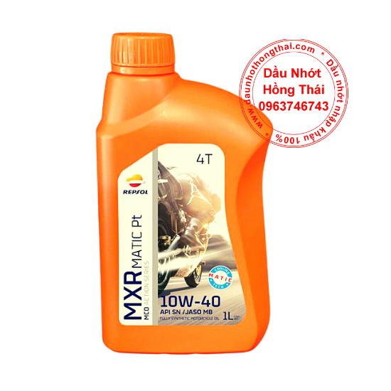 Dầu nhớt xe tay ga Repsol MXR Matic 10W40 SL/MB