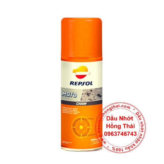 Dưỡng sên xe máy Repsol Moto Chain (400ml)