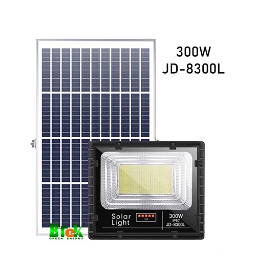 Đèn pha led năng lượng mặt trời 300 W JD-8300L