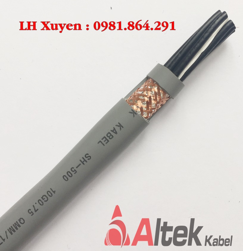 Cáp điều khiển CT-500 10x0.5/0.75/1.0/1.5 mm2