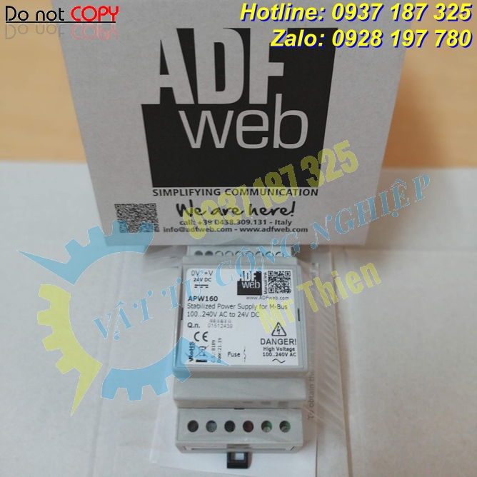 APW160 – Bộ cấp nguồn điện Mbus BACnet – Nhà phân phối ADFweb Vietnam nhập khẩu chính hãng giá cạnh tranh