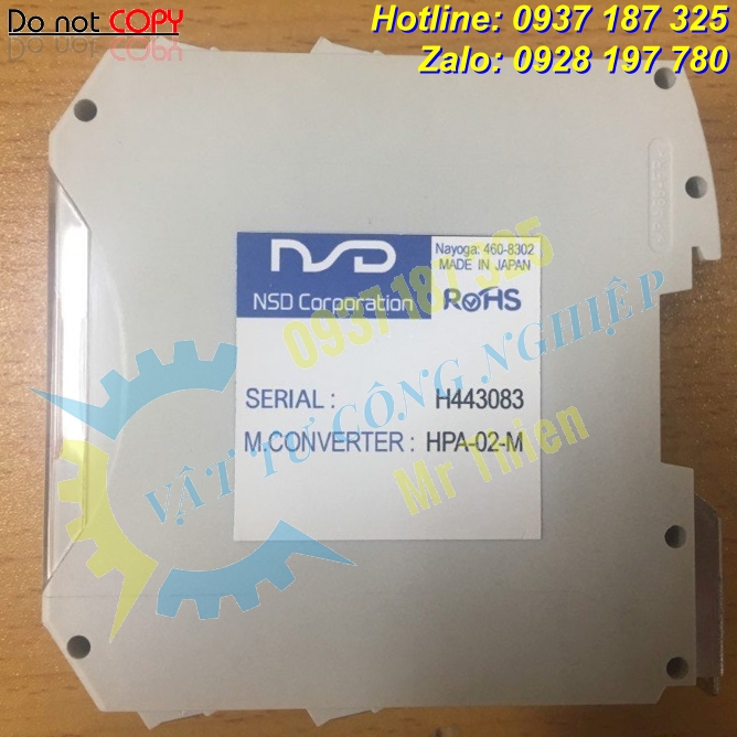 HPA-02-M , Bộ chuyển đổi tín hiệu , NSD Vietnam , Đại lý phân phối NSD Corp chính hãng, nhập khẩu, giá tốt tại Việt Nam,