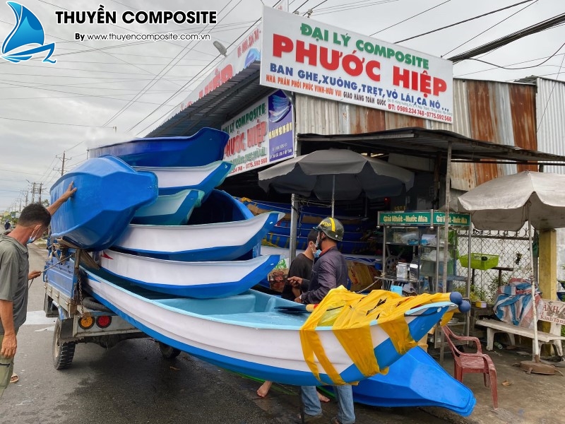 Bán thuyền composite, xuồng composite giá rẻ nhất