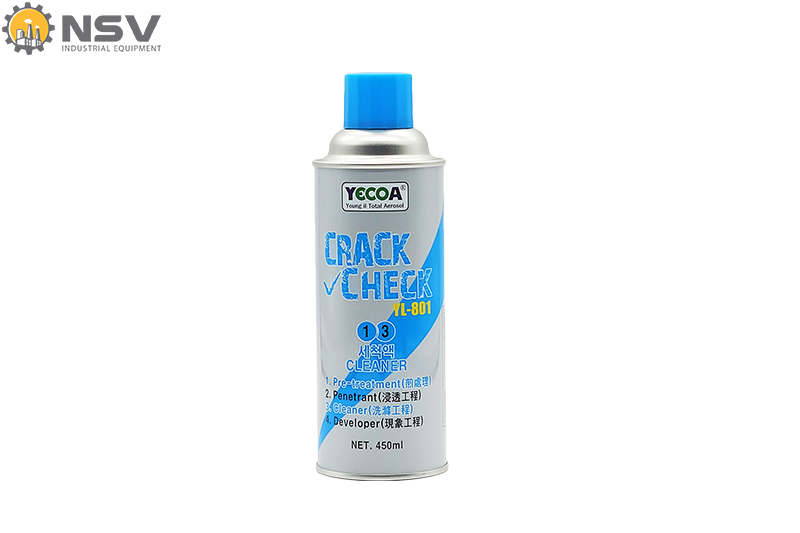 Dung dịch làm sạch kiểm tra vết nứt - Crack-Check Cleaner YL-801 YECOA – Hàn Quốc