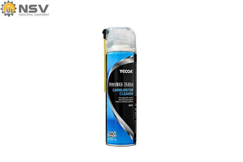 Dung dịch vệ sinh bộ chế hòa khí ô tô, xe máy Carburetor Cleaner YECOA – Hàn Quốc