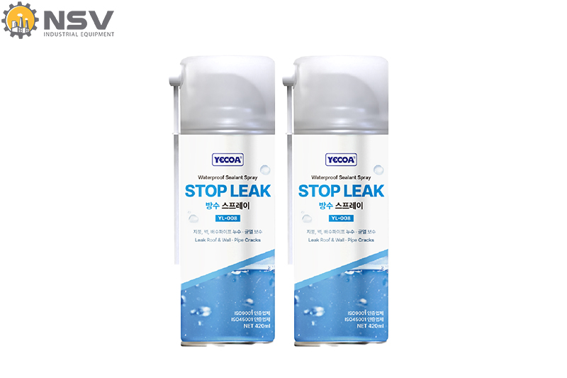 Keo xịt chống thấm & ngăn rò rỉ STOP LEAK YL-008 YECOA – Hàn Quốc