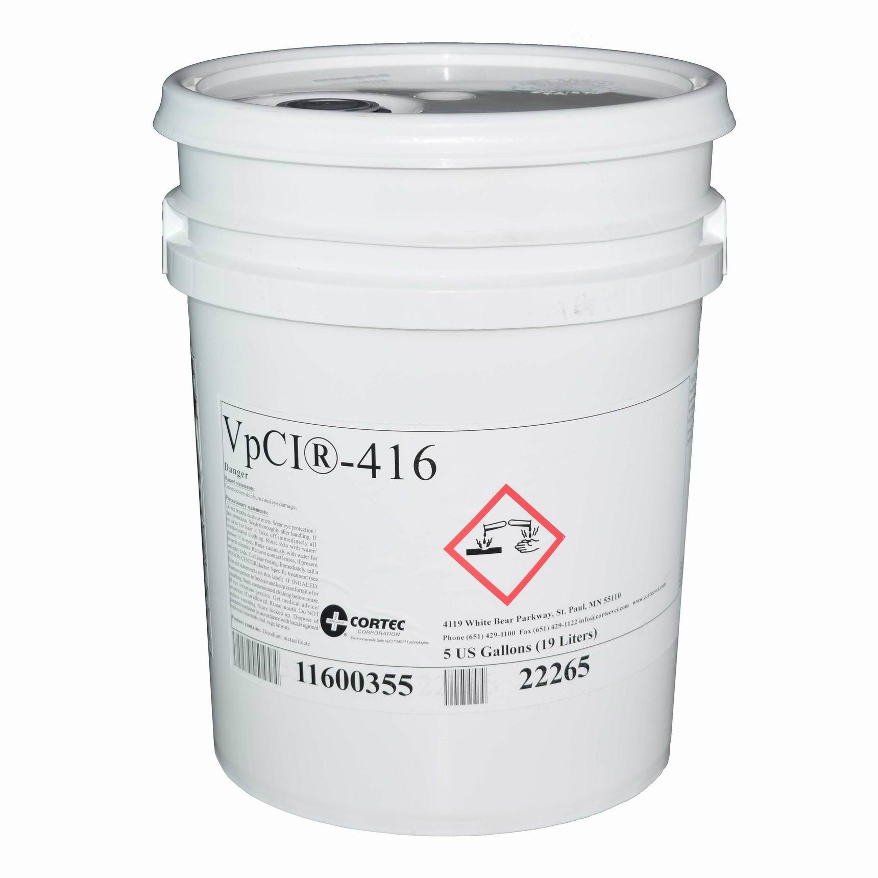 VpCI 416 - Chất tẩy dầu gốc nước và chống rỉ sét bảo vệ kim loại lên tới 6 tháng khỏi ăn mòn