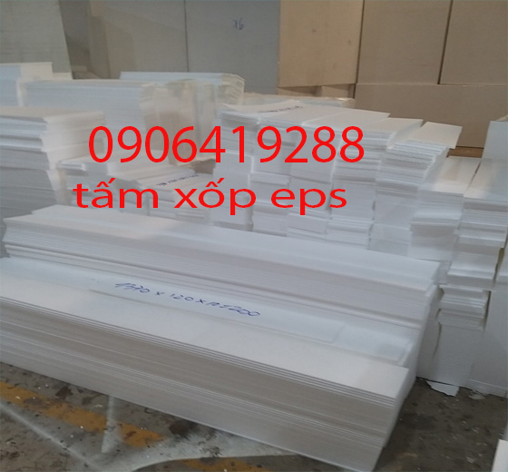 CÔNG TY CUNG CẤP TẤM MỐP XỐP EPS CHÈN LÓT HÀNG HÓA