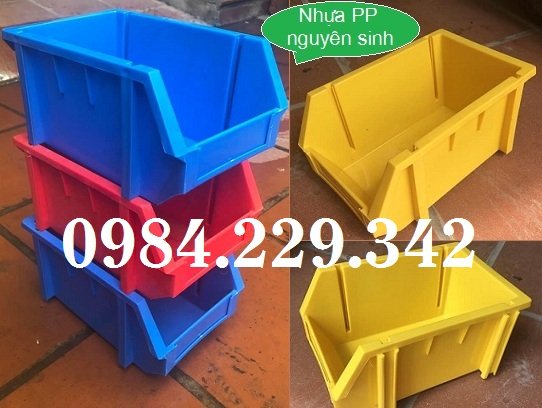 Khay linh kiện nhựa chống tầng, khay đựng linh kiện, khay nhựa vát đầu, khay nhựa chống tầng, khay nhựa có chân, khay nhựa A6, kệ dụng cụ A6